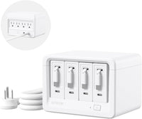 Gitryin 12-in-1 Desktop Charging Station, 160W USB Retractable GaN Charger
