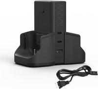 Litheli U20 4-in-1 Mix Smart Charger, 100W Fast Charging Station for All U20 Batteries, Versatile Portable Charger, 30-Minute Fast Dual Charging