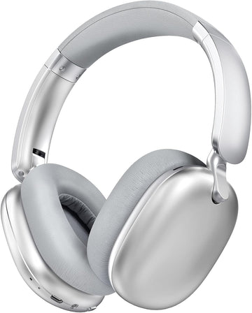 C6 Active Noise Cancelling Headphones, Wireless Over Ear Bluetooth Headphones, 60H Playtime
